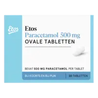 Etos Paracetamol ovale tabletten 500 mg