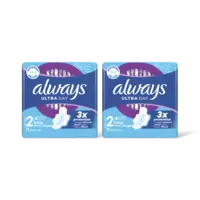 Always Ultra day long wings maandverband 2-pack