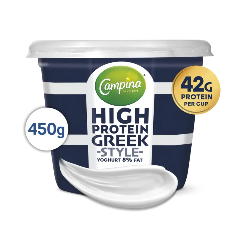 Campina High protein yoghurt Greek style 5%