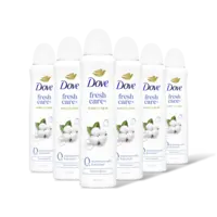 Dove Original 0% deodorant spray 6-pack