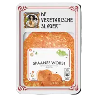 Vegetarische Slager Spaanse worst