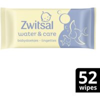 Een afbeelding van Zwitsal Water & care babydoekjes