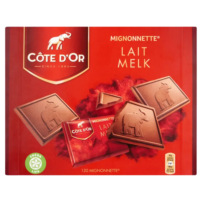 Melkchocolade mignonnettes