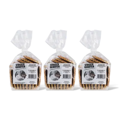 pdp-image-Streeckgenoten Goudse mini stroopwafels 3-pack