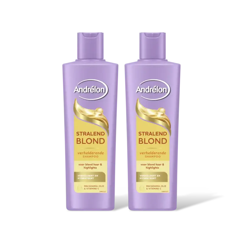 Andrélon Stralend blond shampoo 2-pack