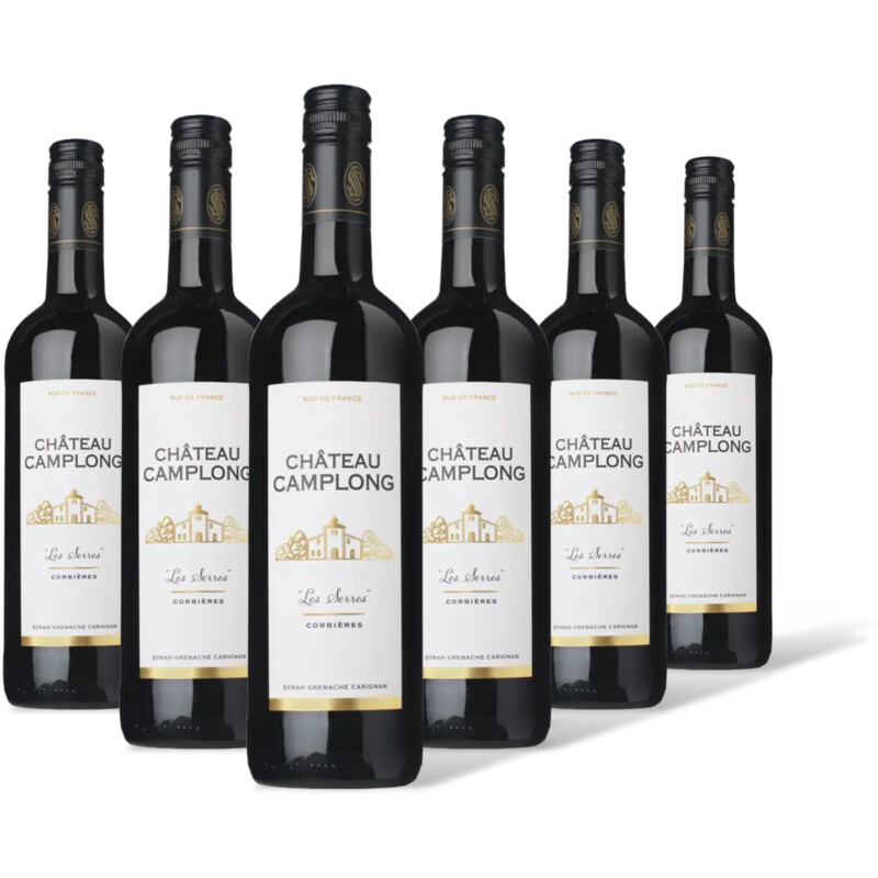 Chateau Camplong Corbières 6 flessen