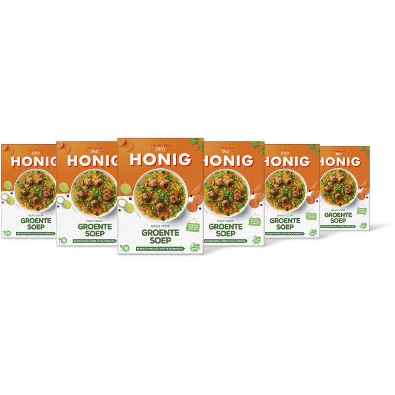Honig Basis voor groentesoep 6-pack