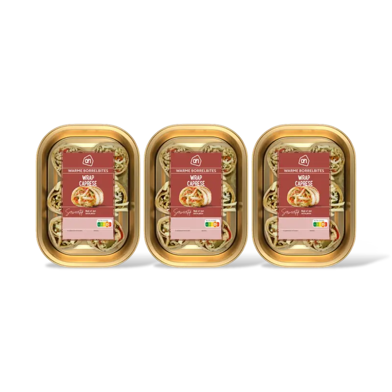 AH Wrap caprese 3-pack