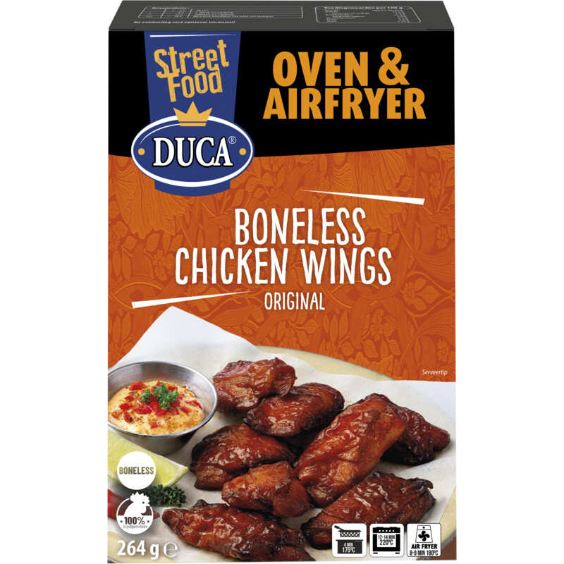 Duca Boneless chicken wings
