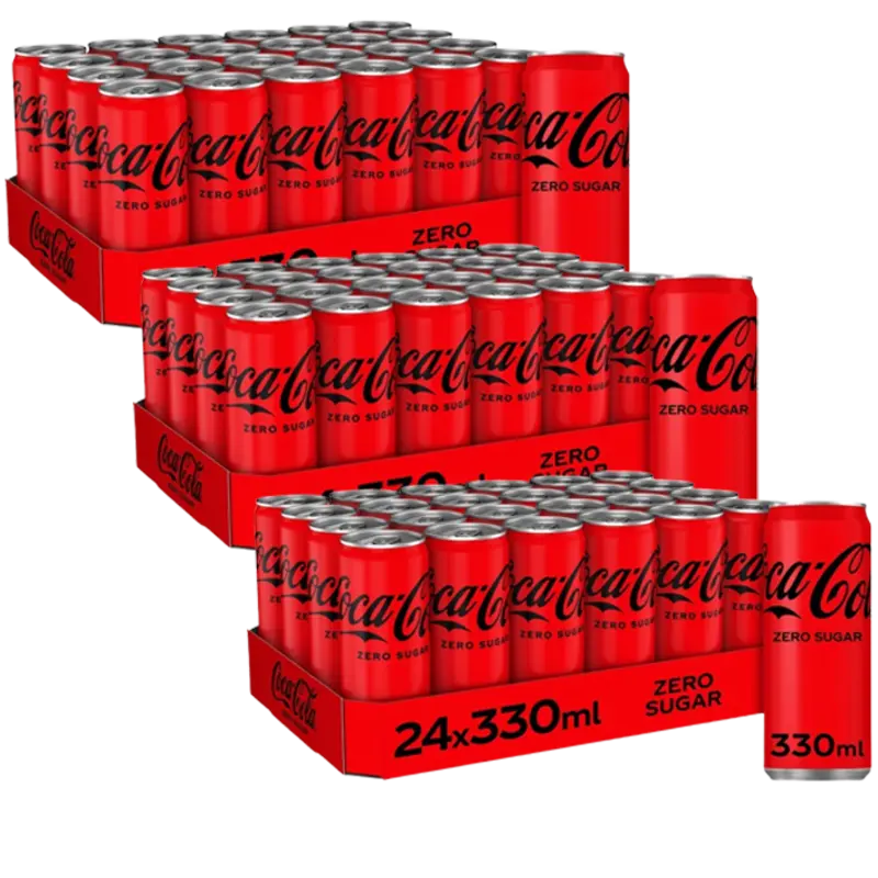 Coca-Cola Zero Sugar 3-tray pakket