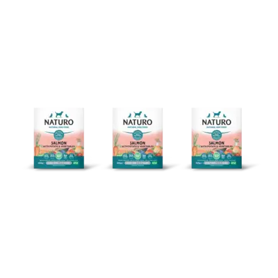 pdp-image-Naturo Zalm en aardappel voor de hond 3-pack