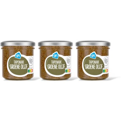 pdp-image-AH Tapenade groene olijf 3-pack