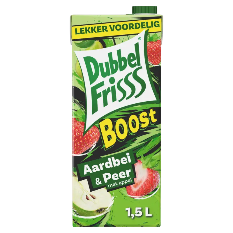 Boost aardbei & peer met appel