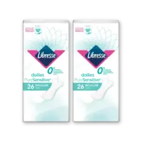 Libresse Pure sensitive regular inlegkruisjes 2pk