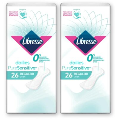pdp-image-Libresse Pure sensitive regular inlegkruisjes 2pk