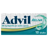 Advil Reliva 200mg ibuprofen zachte capsule