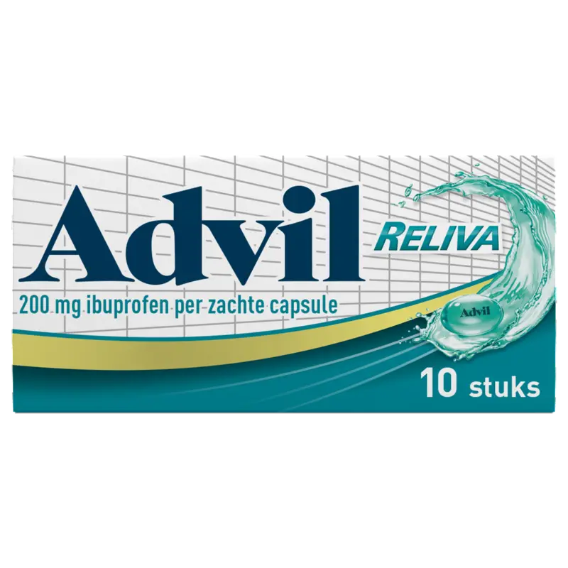 Reliva 200mg ibuprofen zachte capsule