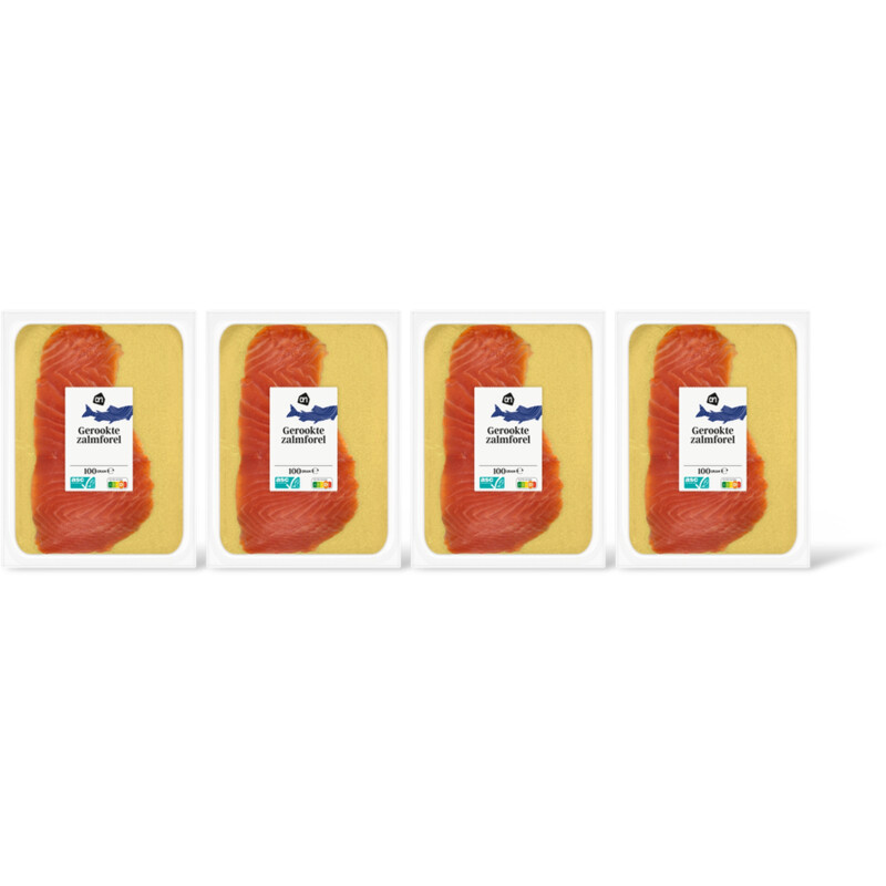 AH Gerookte zalmforel 4-pack
