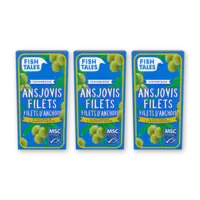 Fish Tales Ansjovisfilets in olijfolie 3-pack