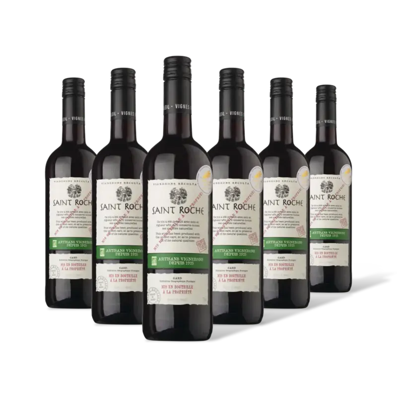 Rouge organic wine 6 flessen