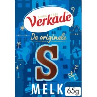 Een afbeelding van Verkade Chocoladeletter melk