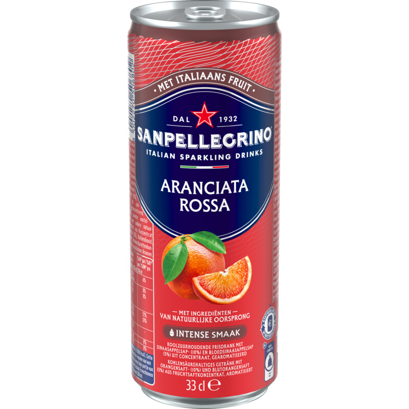 Een afbeelding van S. Pellegrino Aranciata rossa