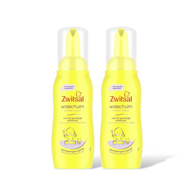 Baby wasschuim 2-pack