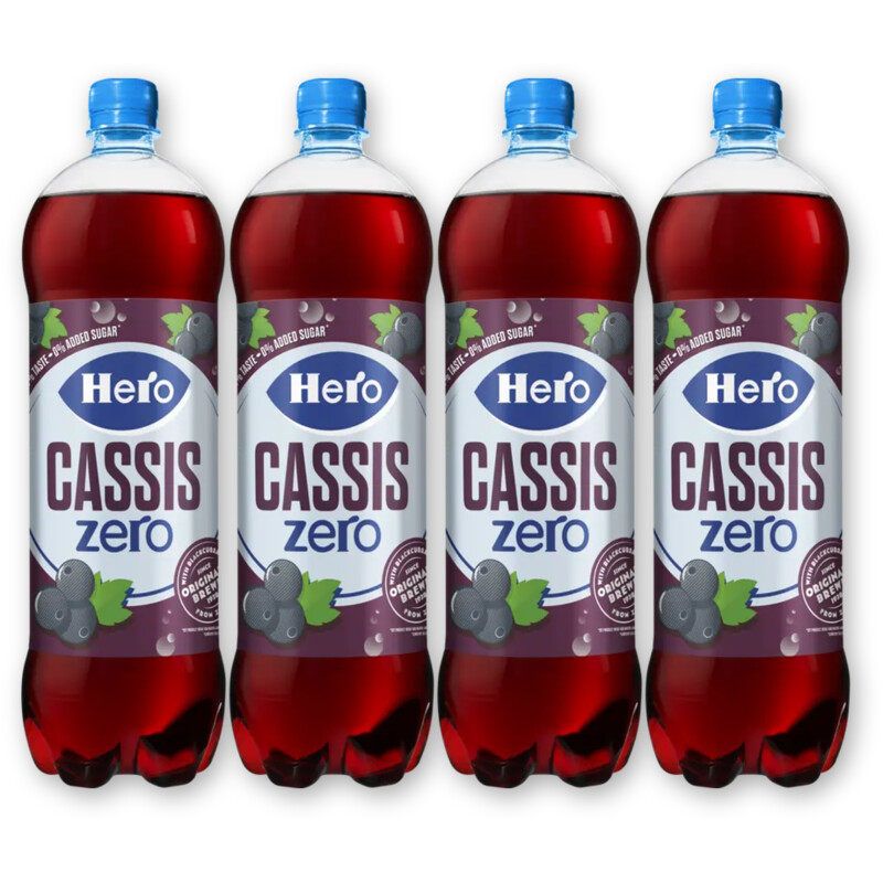 Hero Cassis zero 4-pack