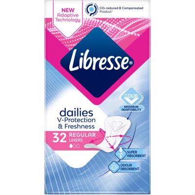 pdp-image-Libresse Dailies fresh regular inlegkruisjes