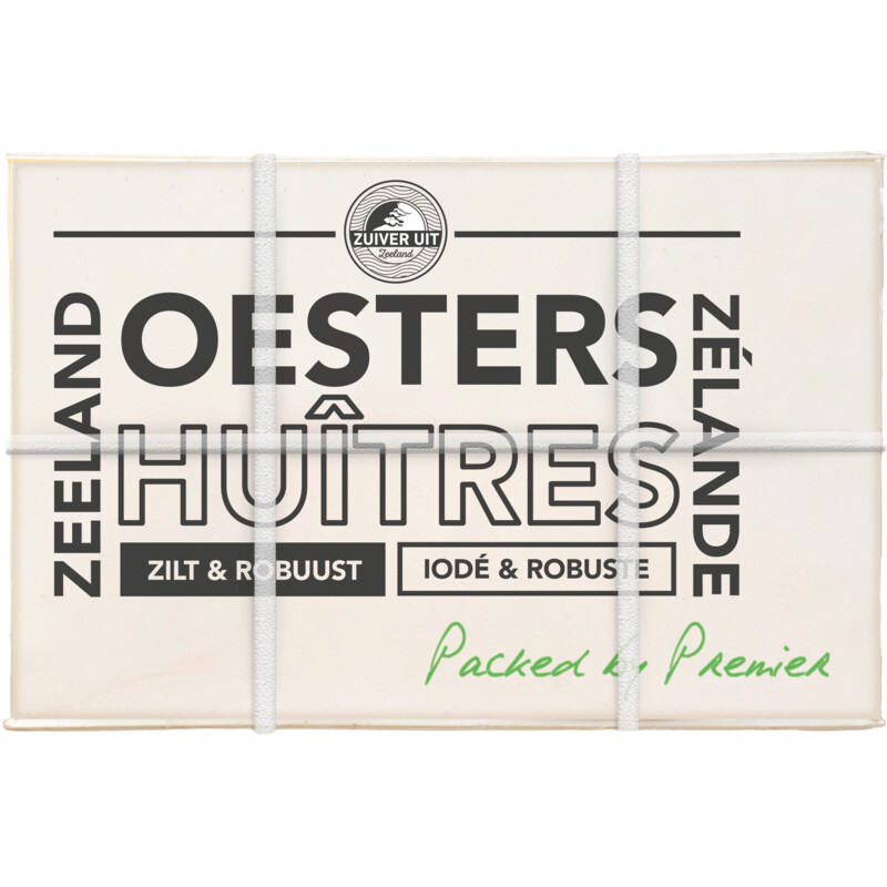 Een afbeelding van Premier Zeeland oesters zilt &robuust