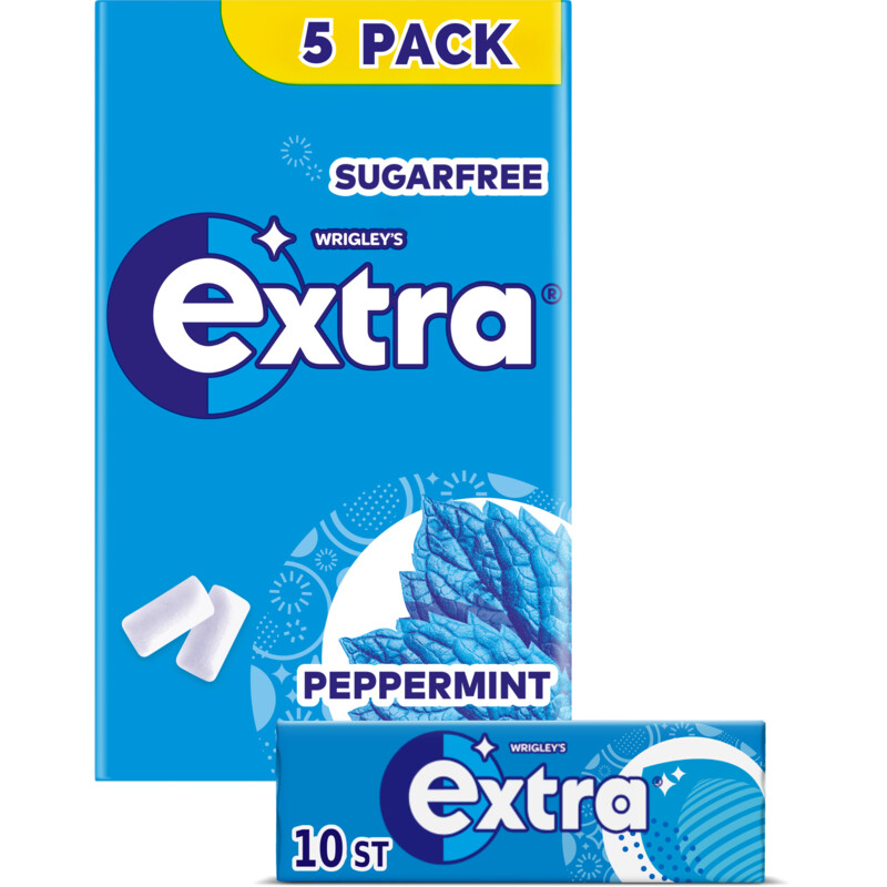 Een afbeelding van Extra Peppermint 5-pack