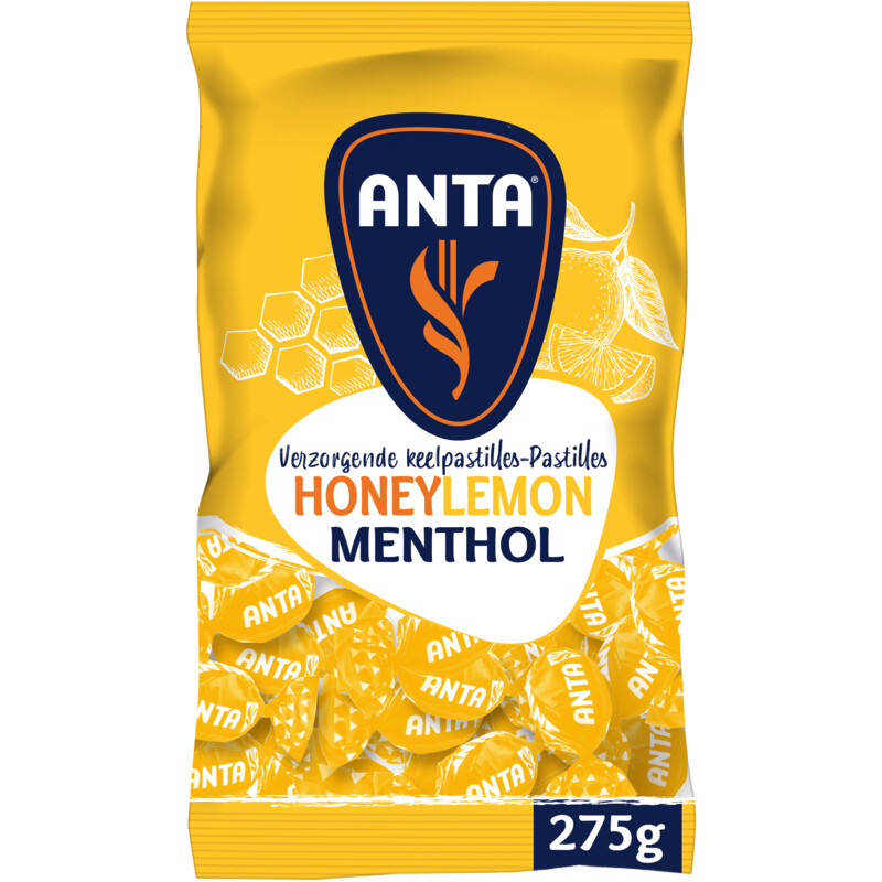 Een afbeelding van Anta Honey lemon menthol