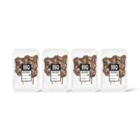 AH BBQ biefstukspies black garlic 4-pack