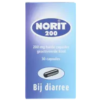 Norit Bij diarree 200mg capsules