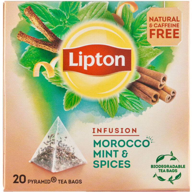 Een afbeelding van Lipton Morocco mint & spices