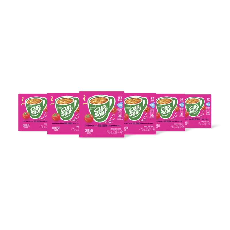Knorr Cup-a-soup Chinese tomaat 10-pack 6-pack