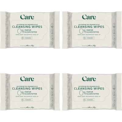 pdp-image-Care Sensitive cleansing wipes 0% 4-pack