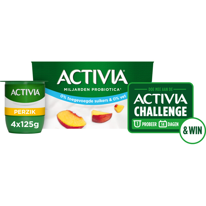 Activia Yoghurt perzik 0%
