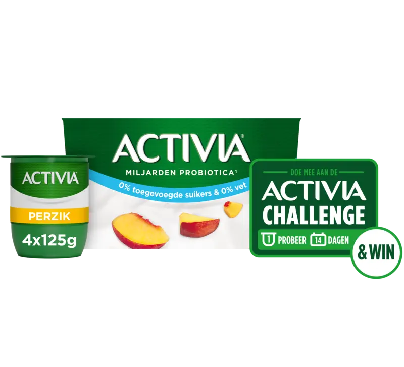 Activia Yoghurt perzik 0%