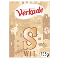 Verkade Chocolade letter wit S