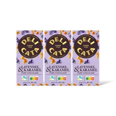 pdp-image-Delicata Reep pure chocolade lavendel/karamel 3pk