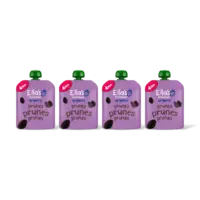 Ella's kitchen Biolgische pruimen 4m+ 4-pack