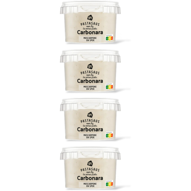 AH Pastasaus carbonara 4 pack