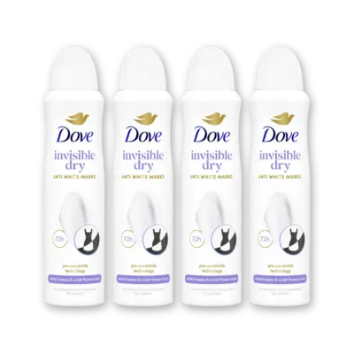 pdp-image-Dove Invisible dry deodorant spray 4-pack