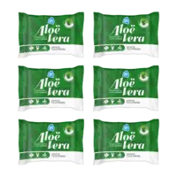 AH Vochtig toiletpapier aloe vera 6-pack