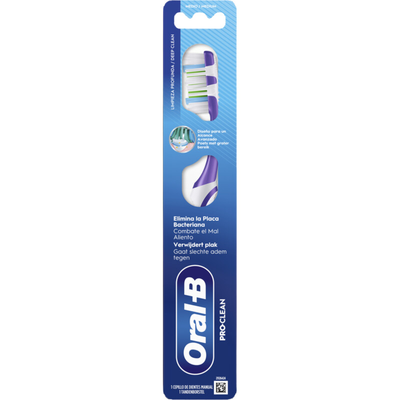 Een afbeelding van Oral-B Pro clean tandenborstel