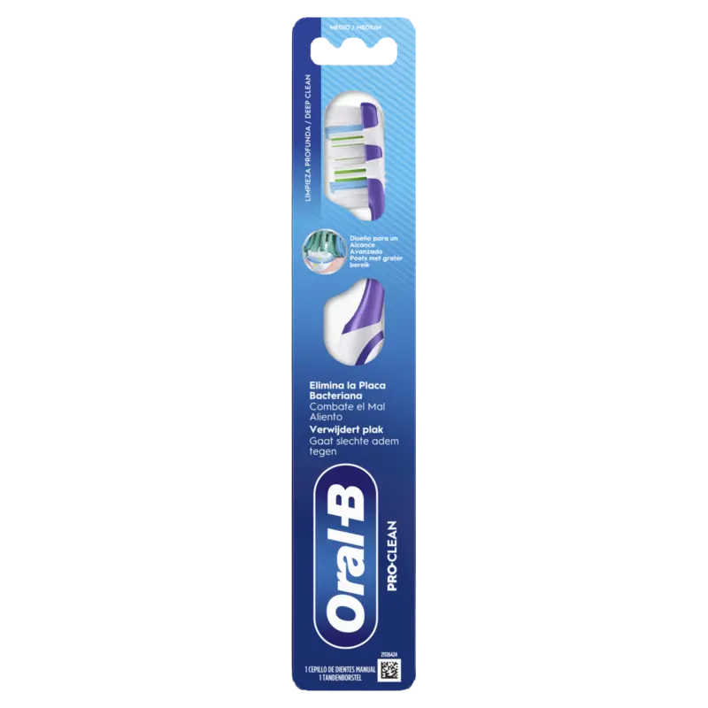 PRO-CLEAN handtandenborstel, 1