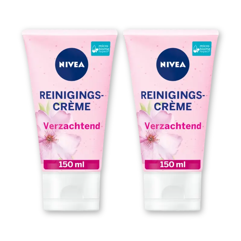 NIVEA Verzachtende reingngscrm amandelolie 2pk