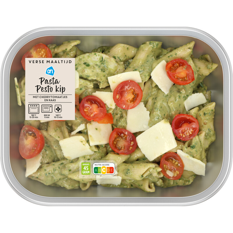 AH Verse maaltijd pasta pesto kip