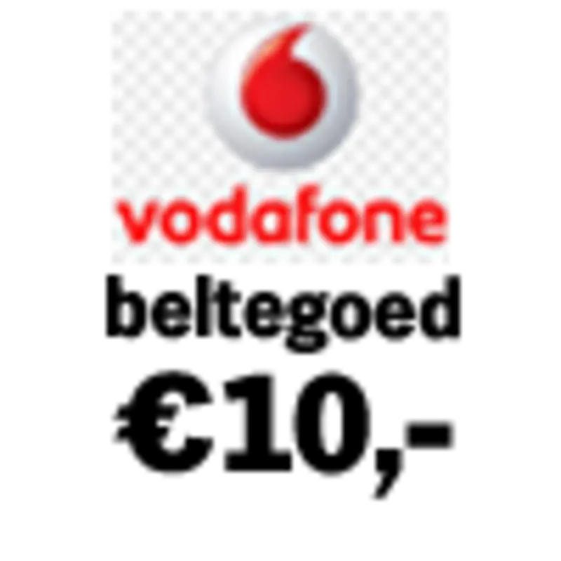 Vodafone Beltegoed 10 euro